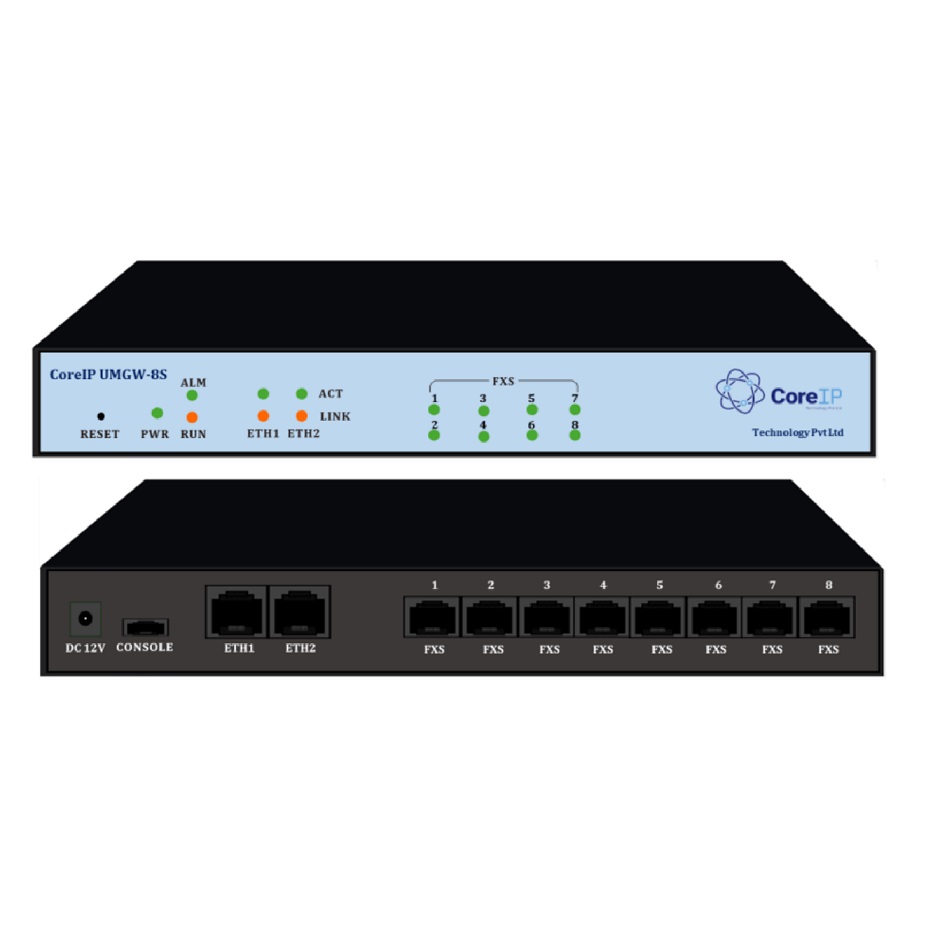 CoreIP FXS Gateway Use Analog Phones with IP System CoreIP FXS Gateway Use Analog Phones with IP System